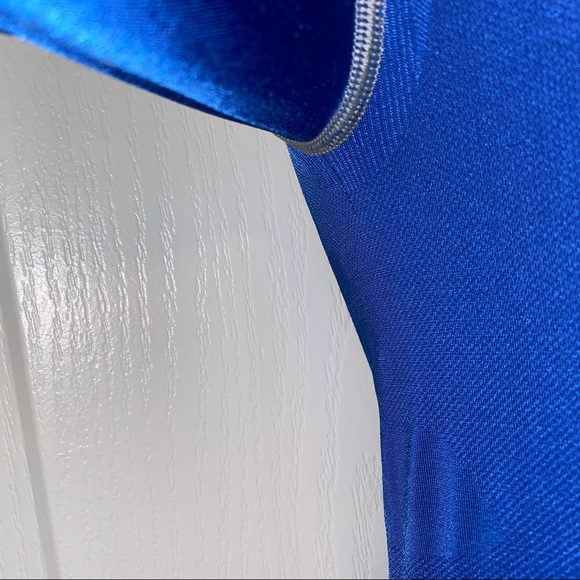 Nike Pro Blue Long Sleeve Top - Picture 6 of 12